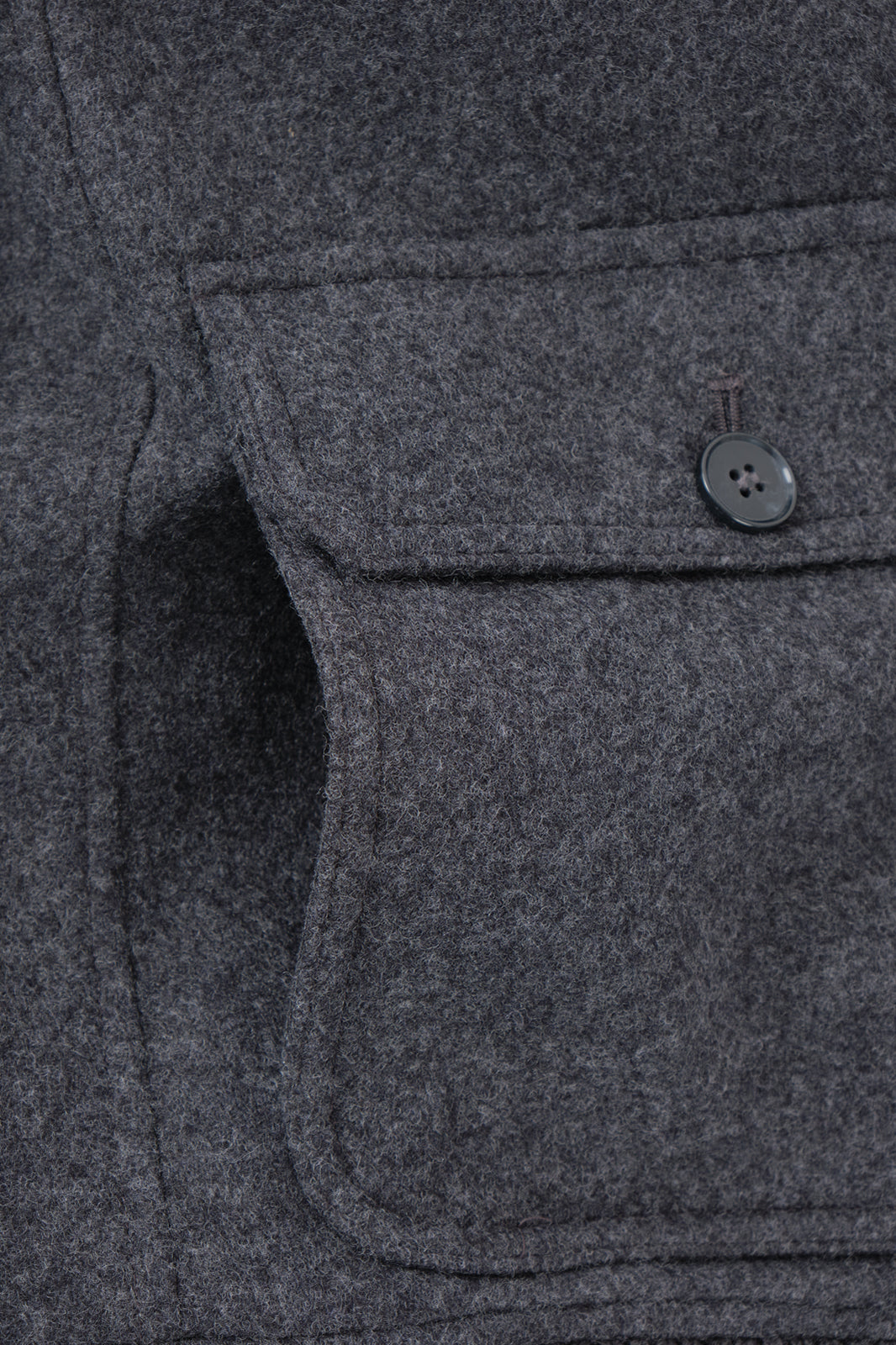 Flannel varsity jacket - Grey