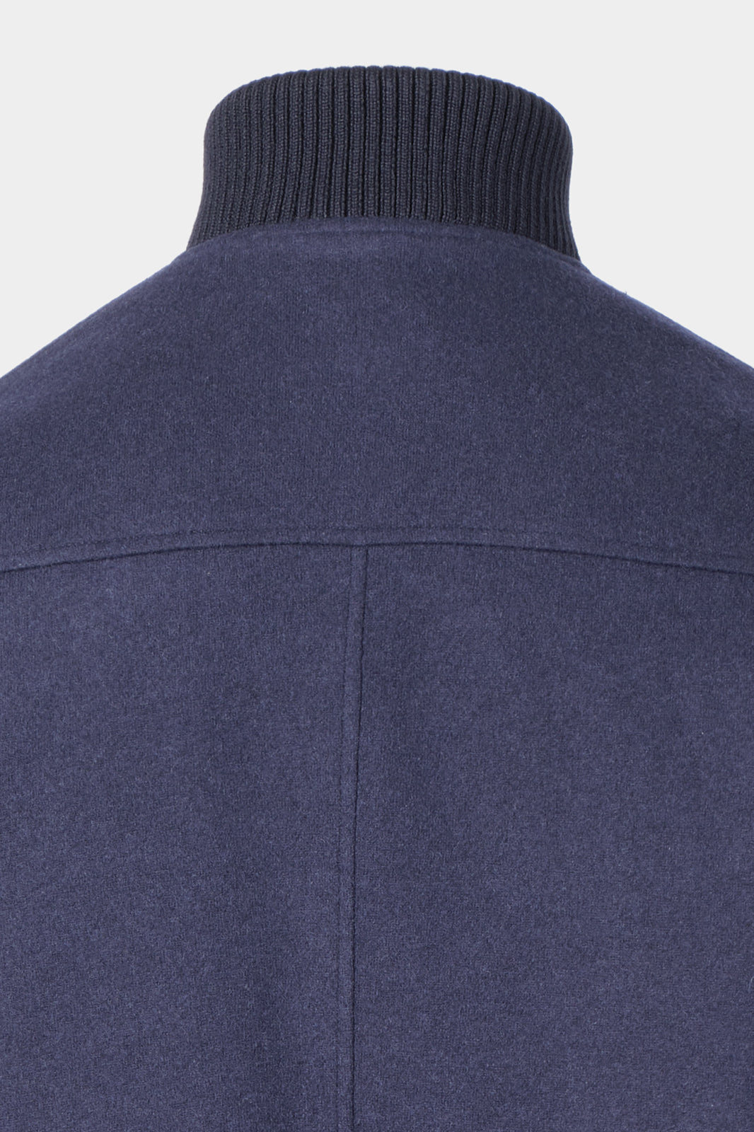 Flannel school jacket - Navy