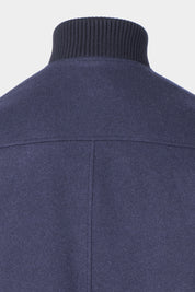 Flannel school jacket - Navy