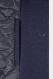 Flannel school jacket - Navy