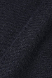 Blouson en jersey de laine fourré - Marine