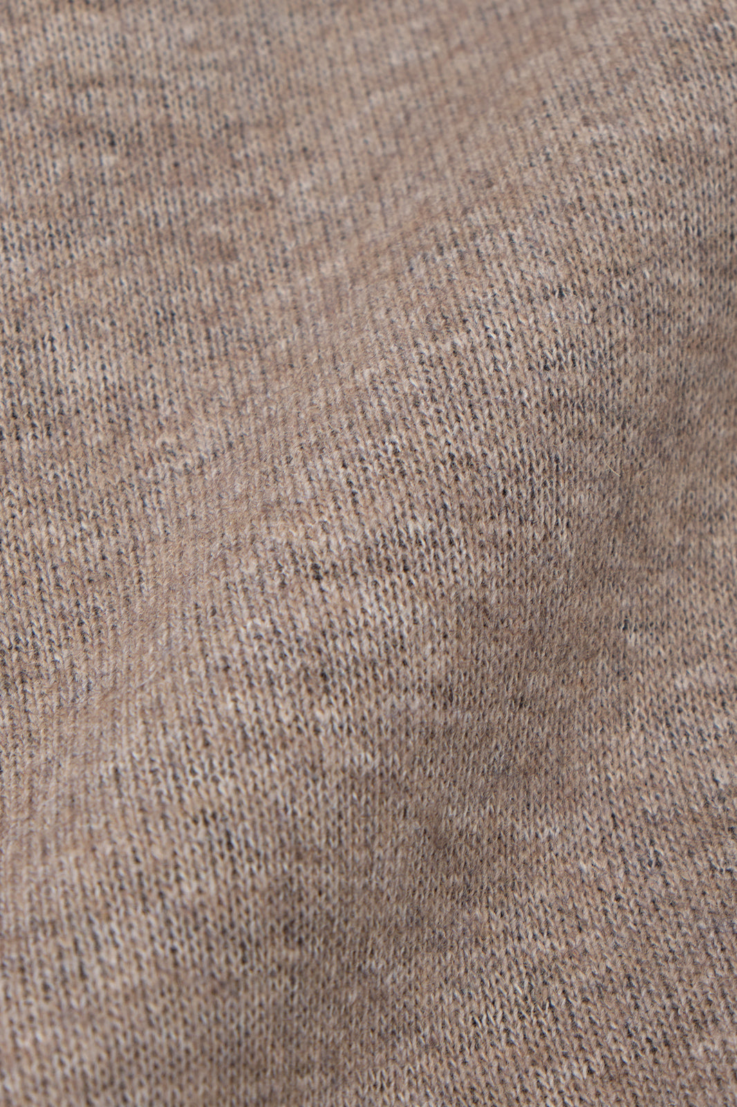 Blouson en jersey de laine fourré - Taupe