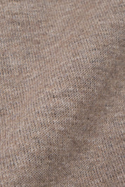 Blouson en jersey de laine fourré - Taupe