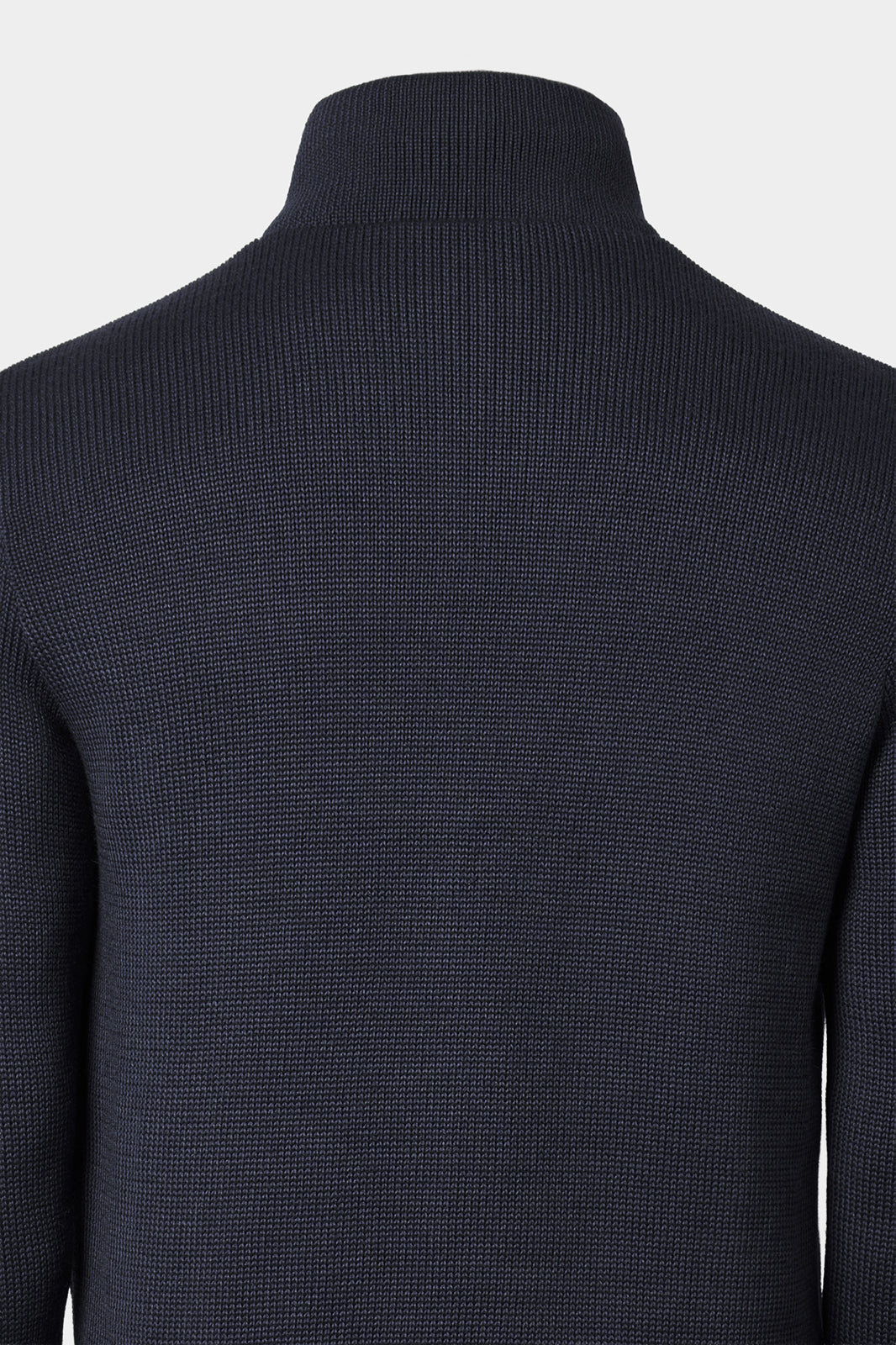 Blouson en maille matelassé - Marine