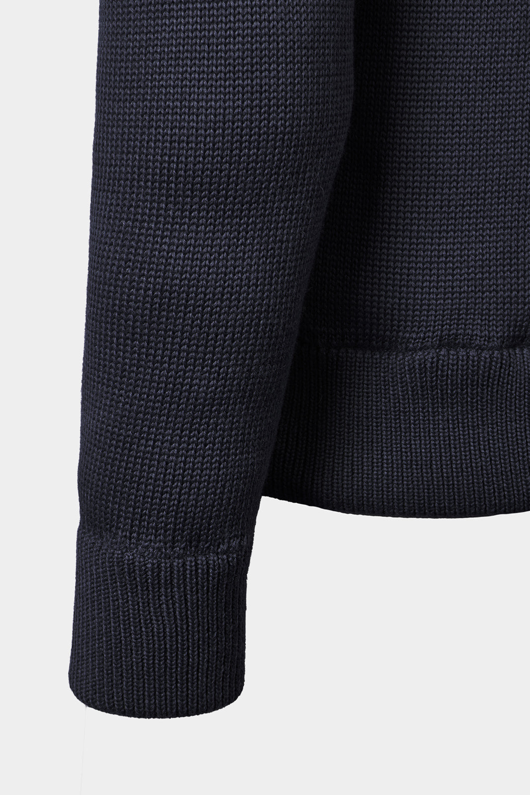 Blouson en maille matelassé - Marine