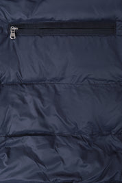Blouson en maille matelassé - Marine