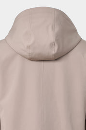 Parka fourrée à capuche amovible - Taupe