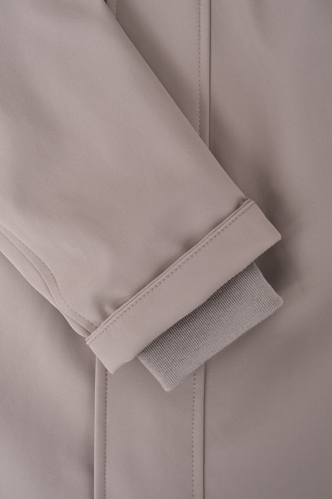 Parka fourrée à capuche amovible - Taupe