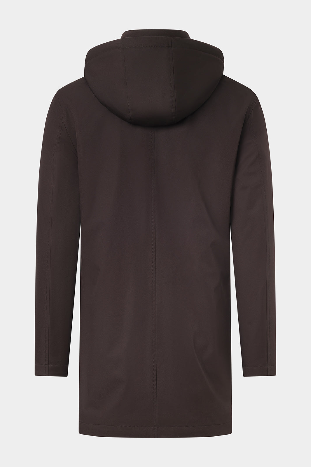 Parka with removable hood - Black