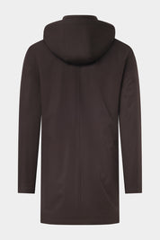 Parka with removable hood - Black