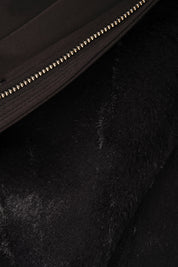 Parka with removable hood - Black