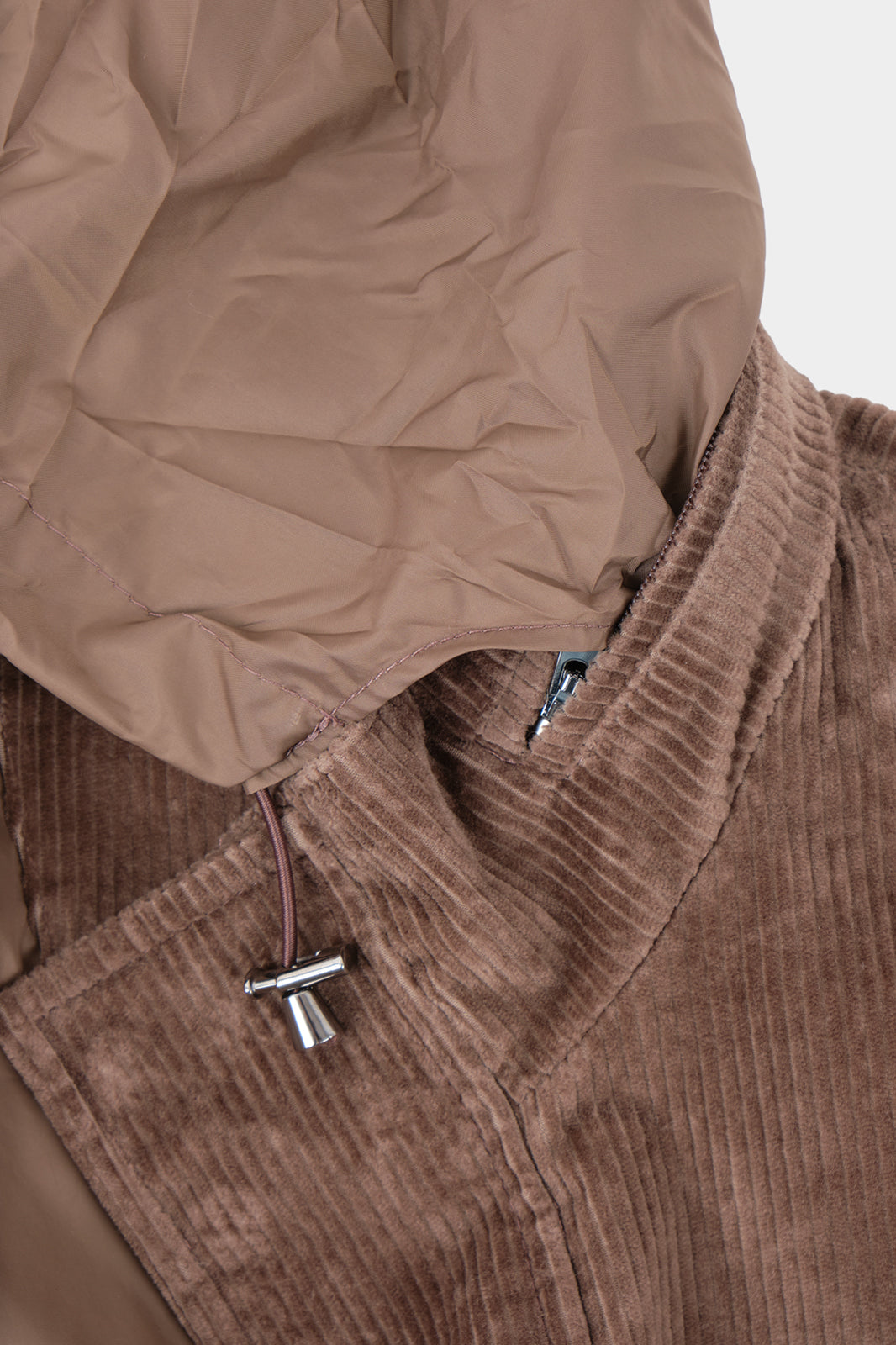 Corduroy Sahara Parka - Brown