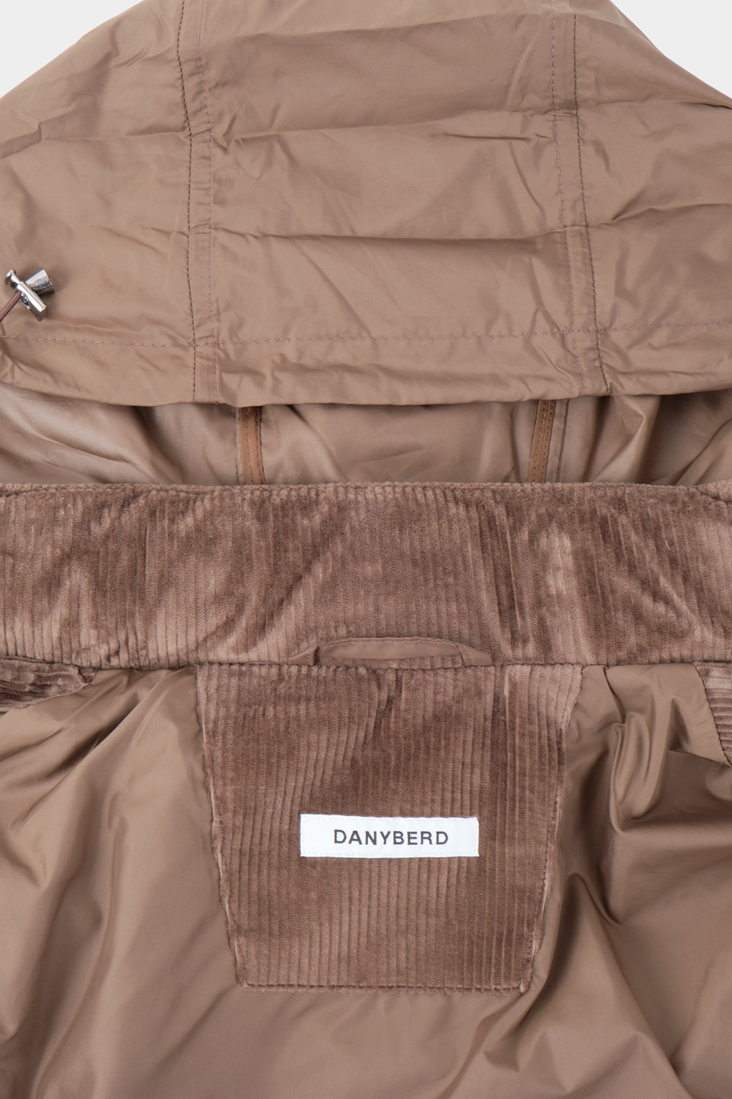 Corduroy Sahara Parka - Brown