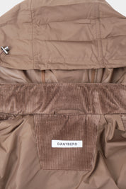 Corduroy Sahara Parka - Brown