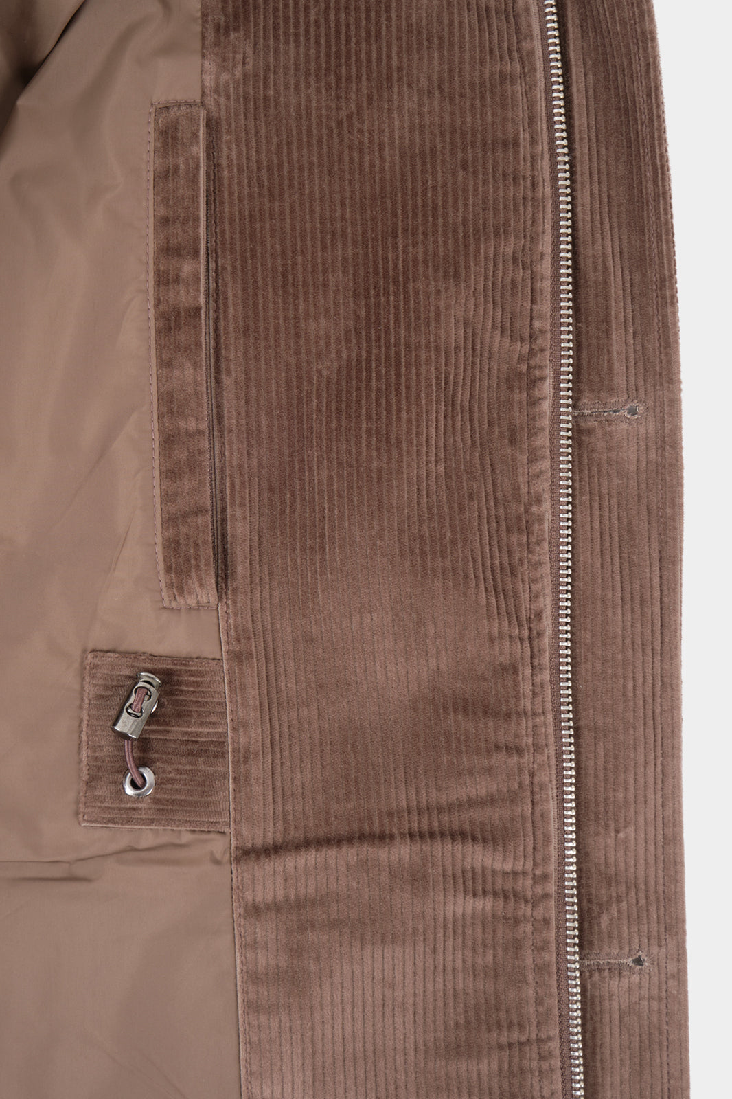 Corduroy Sahara Parka - Brown