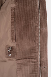 Corduroy Sahara Parka - Brown
