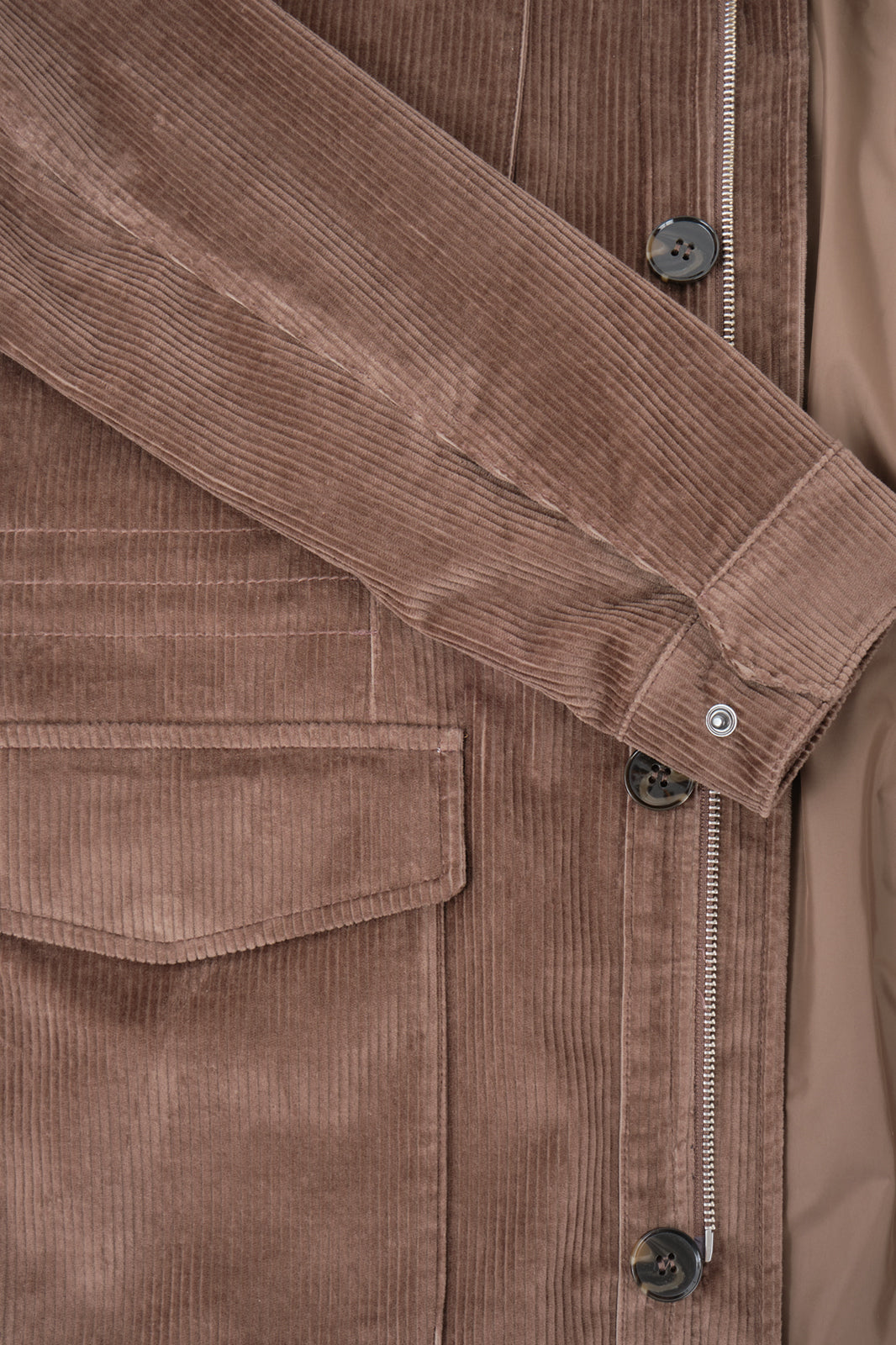 Corduroy Sahara Parka - Brown