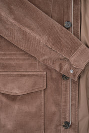 Corduroy Sahara Parka - Brown