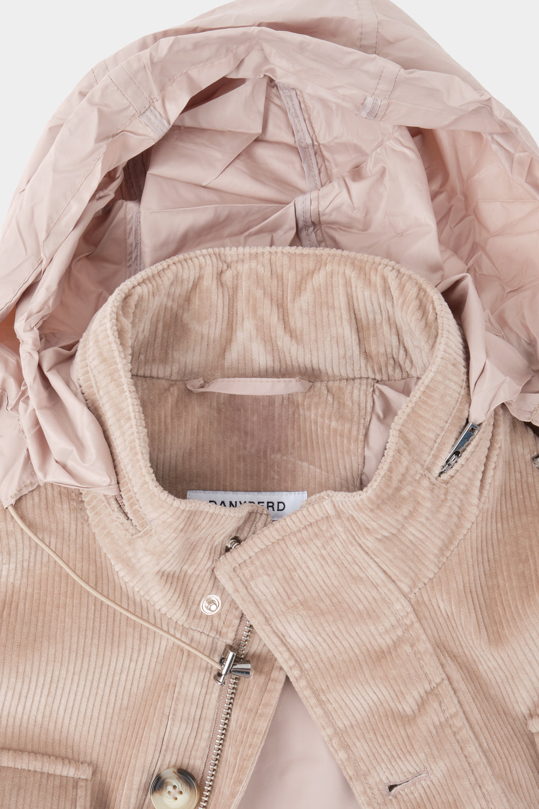 Corduroy Sahara Parka - Beige