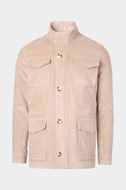 Corduroy Sahara Parka - Beige