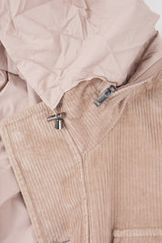 Corduroy Sahara Parka - Beige