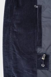 Corduroy Sahara Parka - Navy