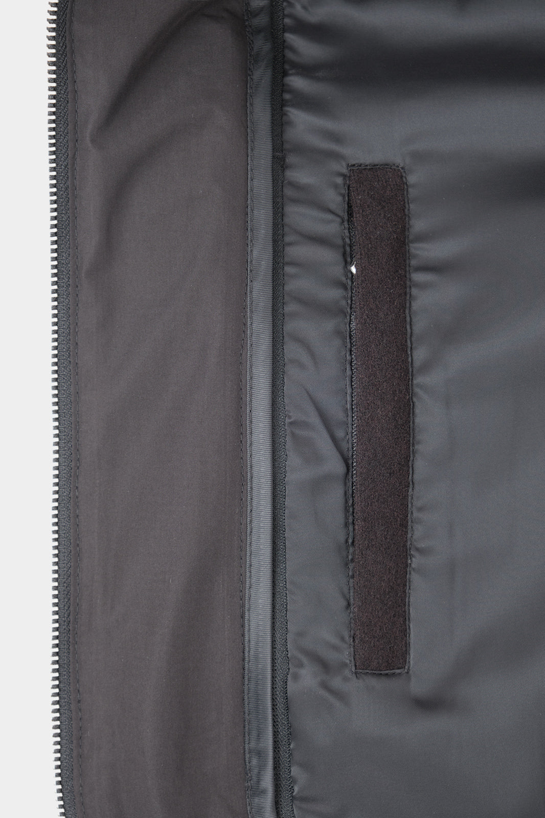 Flannel varsity jacket - Black