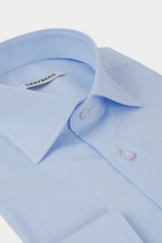 Chemise col français - Bleu ciel