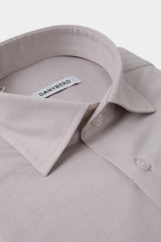 French collar cotton shirt - Beige - Missing photos, alt texts