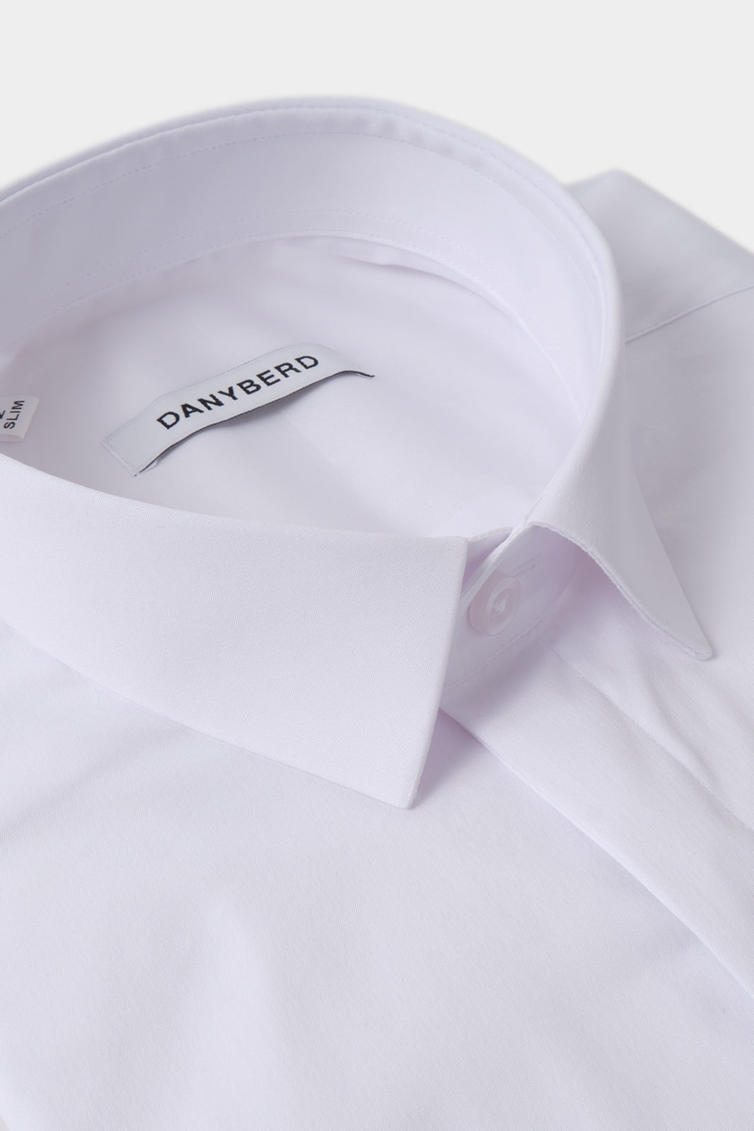 Chemise Micro-col - Blanche