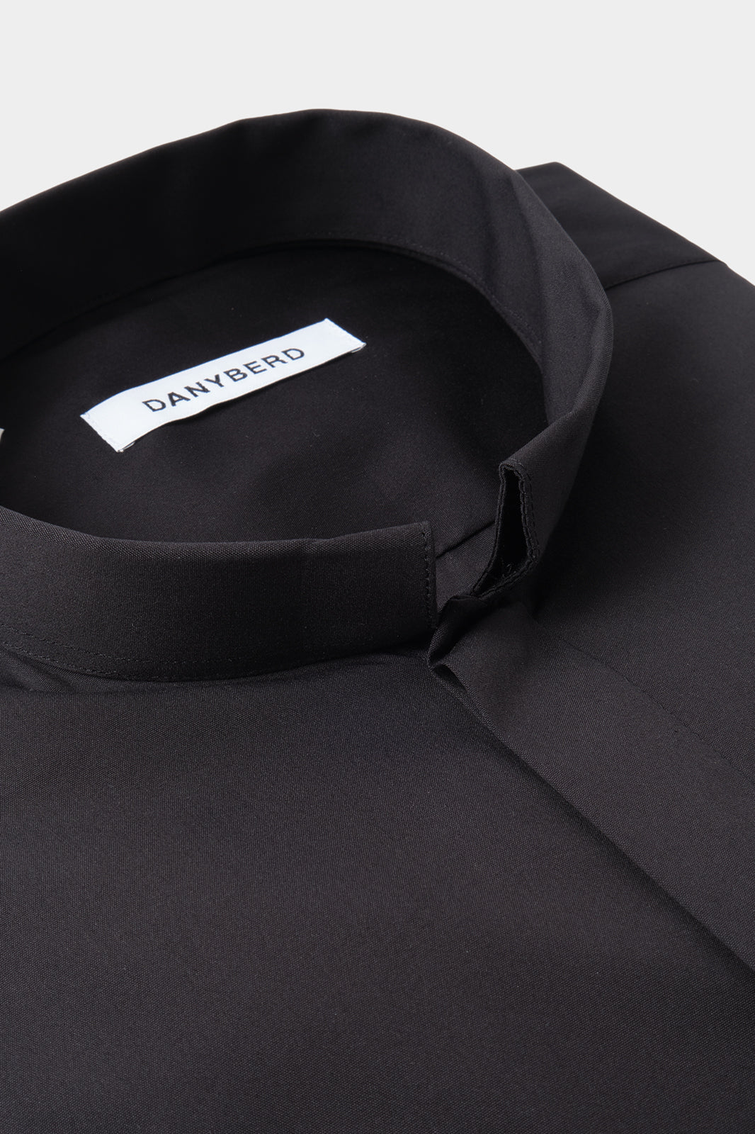 Chemise confort col inversé - Noir