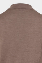 Polo neck sweater - Taupe