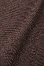 Pull col polo - Marron