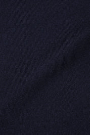 Cardigan zippé en laine - Marine