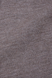Cardigan zippé en laine - Taupe