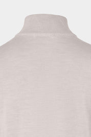 Cardigan zippé en laine - Beige