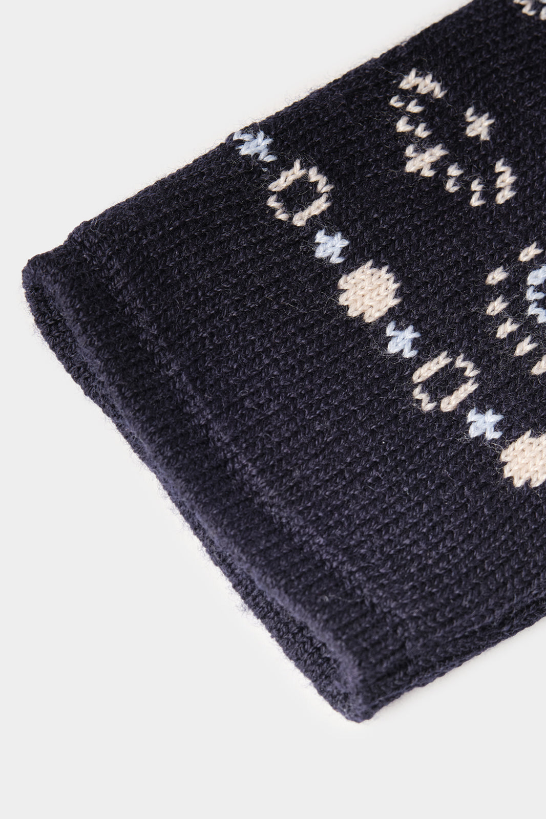 Bandana design mesh jacket - Navy