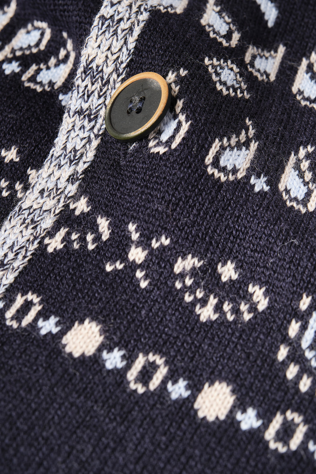 Bandana design mesh jacket - Navy