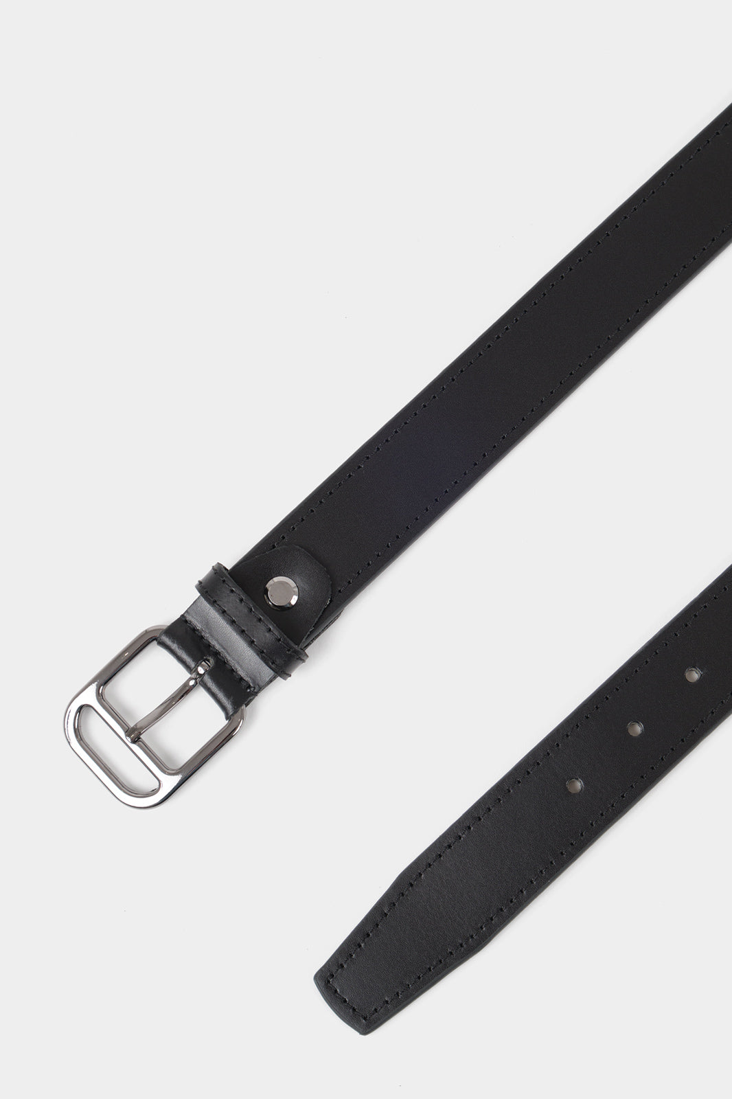 Ceinture en cuir - Noir