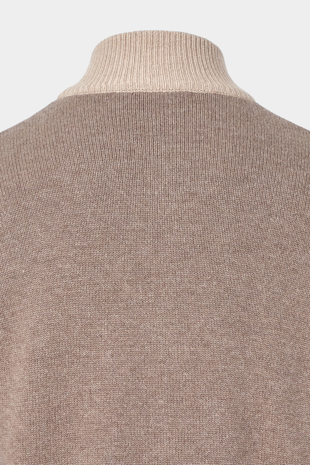 Wool and cashmere cardigan - Beige and taupe - to be checked by Dorit