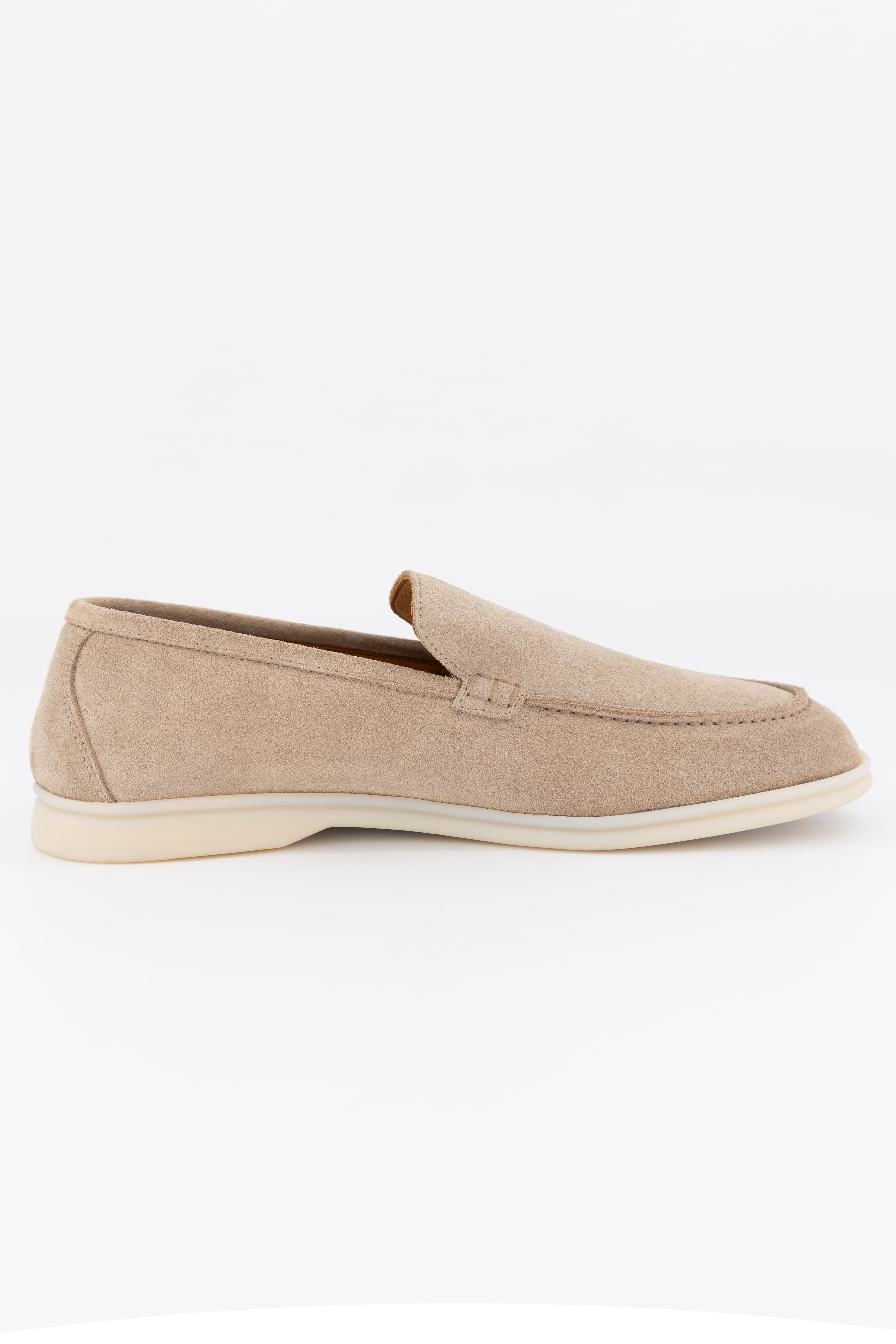 Mocassin en nubuck - Beige