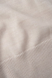 Pull col rond - Beige