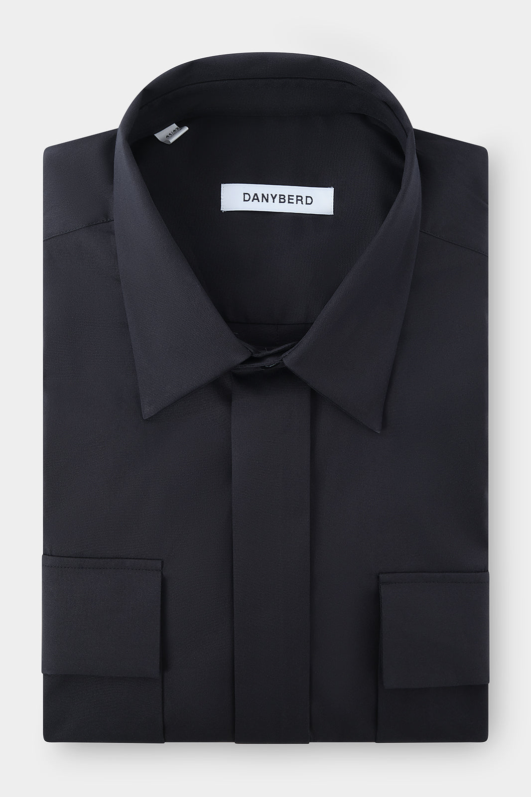 French collar shirt - Black - TO CHECK - ADRIEN - QTT - Price - SWISS PRICES