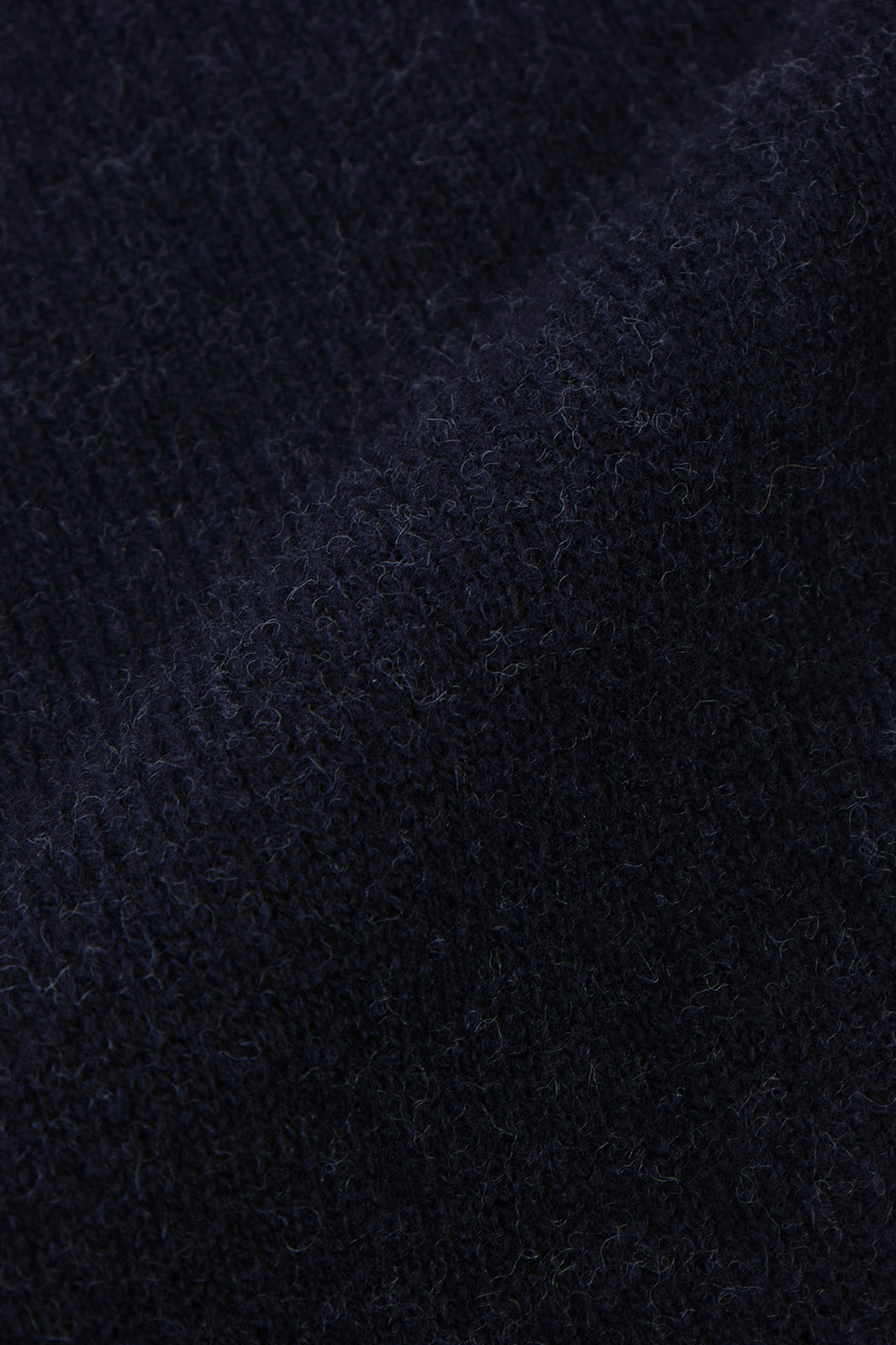 Gilet zippé en laine et cachemire - Marine