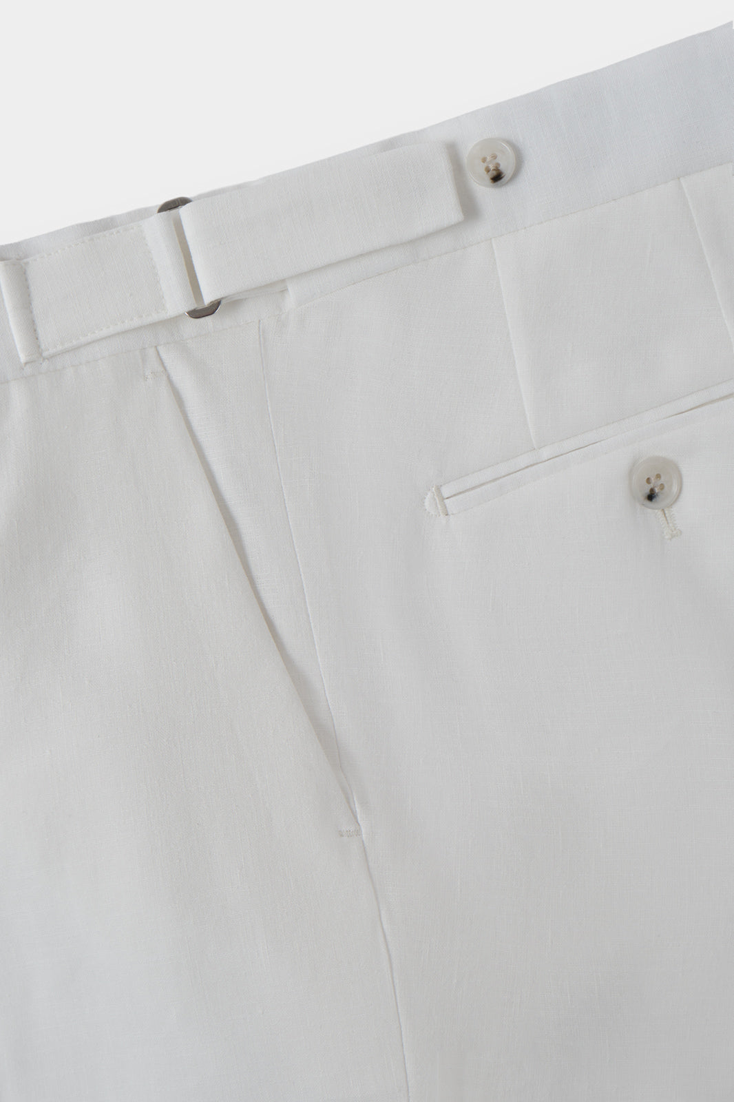 Costume croisé - Marine et pantalon blanc