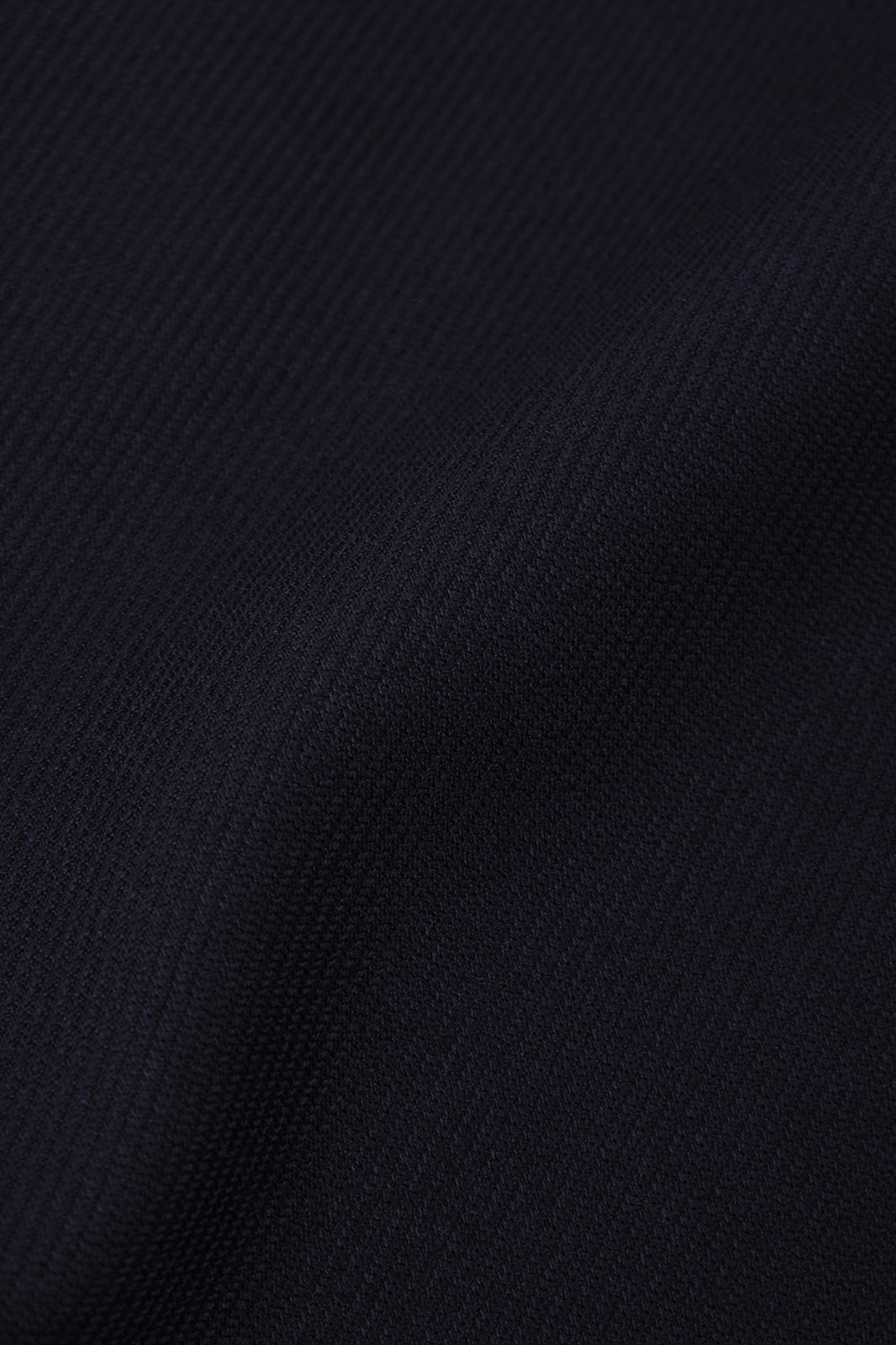 Blazer croisé en laine stretch - Marine