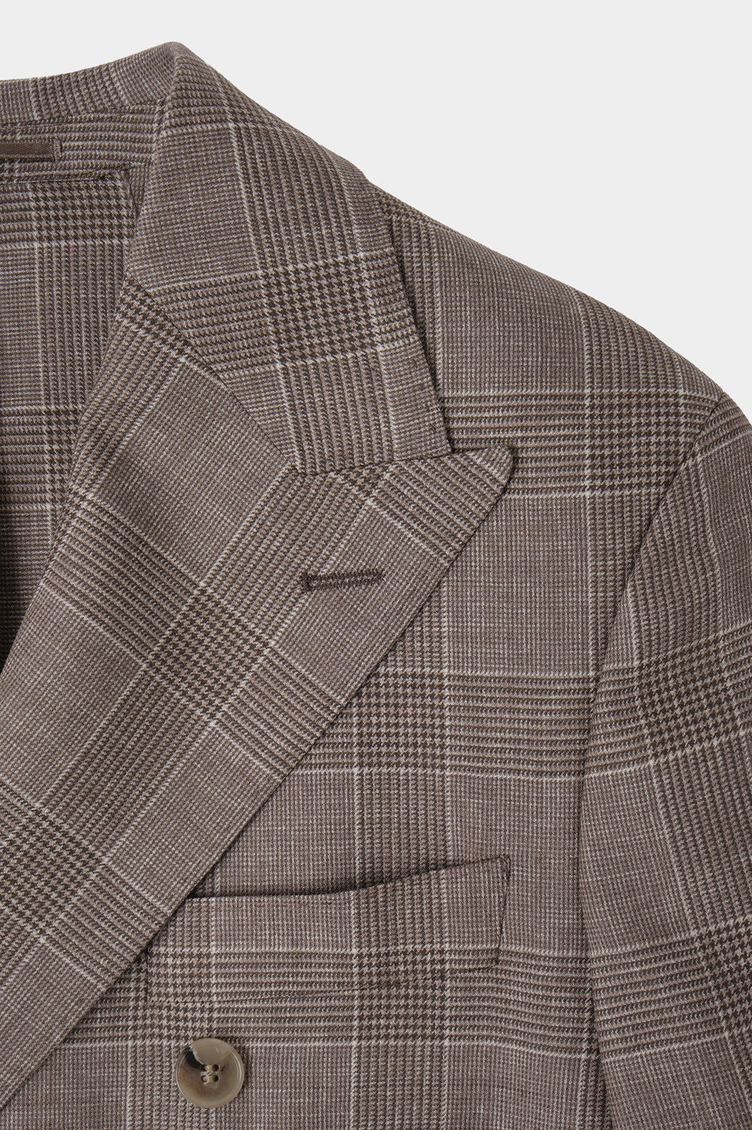 Blazer croisé Prince de Galles - Taupe