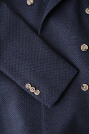 Blazer croisé couleur bleu