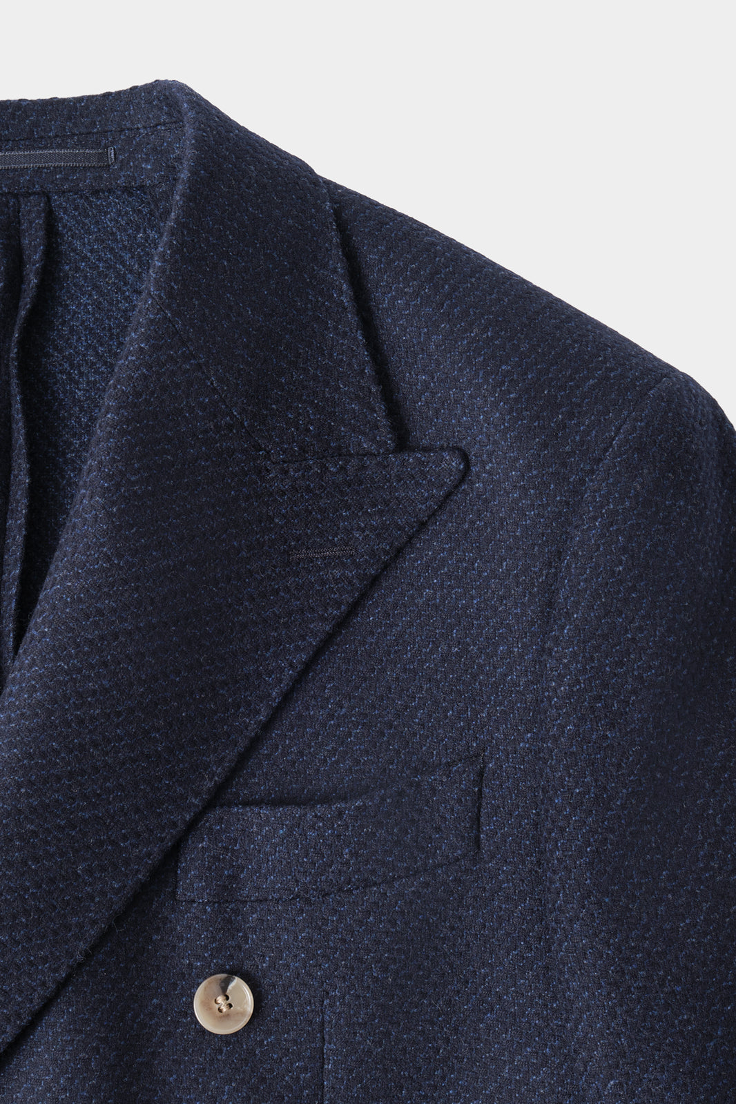 Blazer croisé couleur bleu
