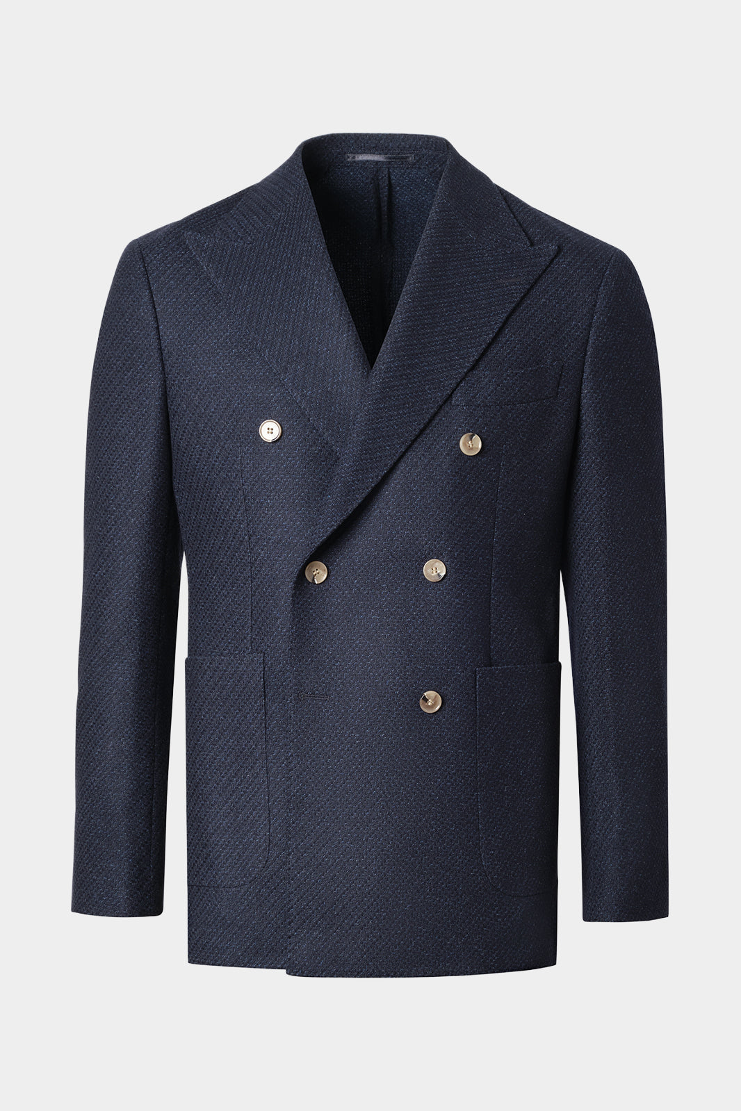 Blazer croisé couleur bleu